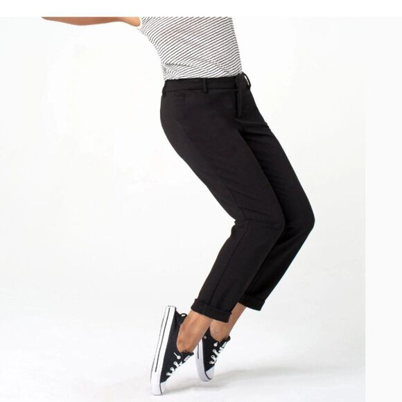 NWT LIVERPOOL The Knit Kelsey Trouser Pants Black Size 4 / 27 - Picture 7 of 10